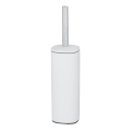 WENKO 24776100 - WC-borstel ALASSIO 9,3x39,2 cm rvs/wit