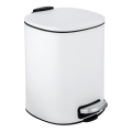 WENKO 24779100 - Corbeille ALASSIO 20,5x27 cm blanc/noir
