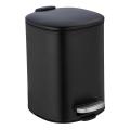 WENKO 24781100 - Corbeille ALASSIO 20,5 x 27 cm noire