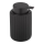 WENKO 24804100 - Distributeur de savon BELLUNO 8x13,5 cm noir