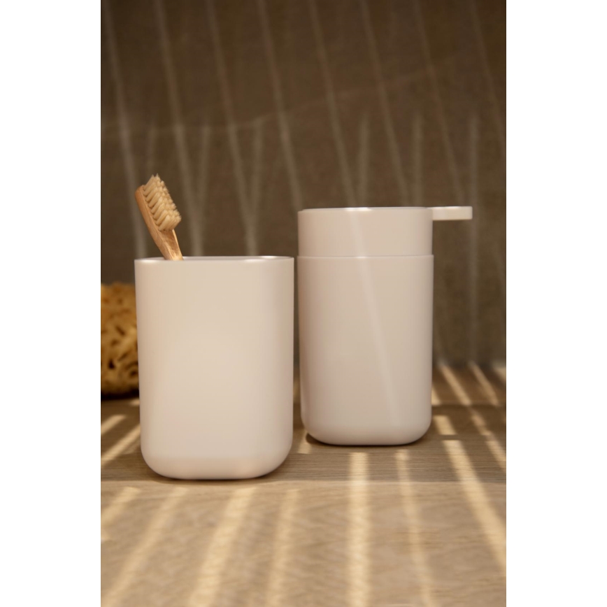 WENKO 24829100 - Distributeur de savon DAVOS 350 ml blanc