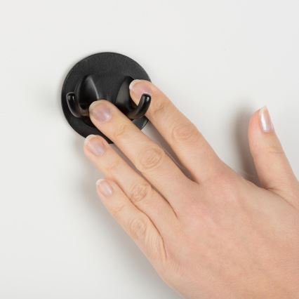 WENKO 24834100 - Bamboe ruitenwisser 24,5x17 cm roestvrij staal/zwart/bruin