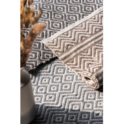 WENKO 24868100-Badmat SHAKI 50x80 cm beige/wit