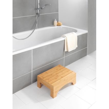 WENKO 24870100 - Kruk BAMBUSA 40x30 cm bruin