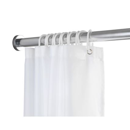 WENKO 24888100 - Douchestang LUZ 185x2,8 cm roestvrij staal/glanzend chroom