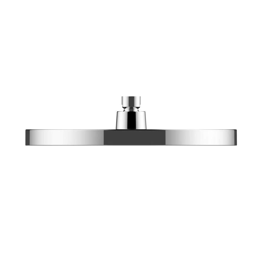 WENKO 24910100 - Pomme de douche SOFTWATER 26 x 26 cm chromé brillant/noir