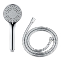 WENKO 24918100 - Tête de douche BASIC LINE 9,5x9,5 cm chrome brillant/argenté