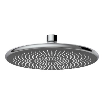 WENKO 24926100 - Pomme de douche Système d'économie d'eau 22,5x22,5 cm chrome brillant/gris