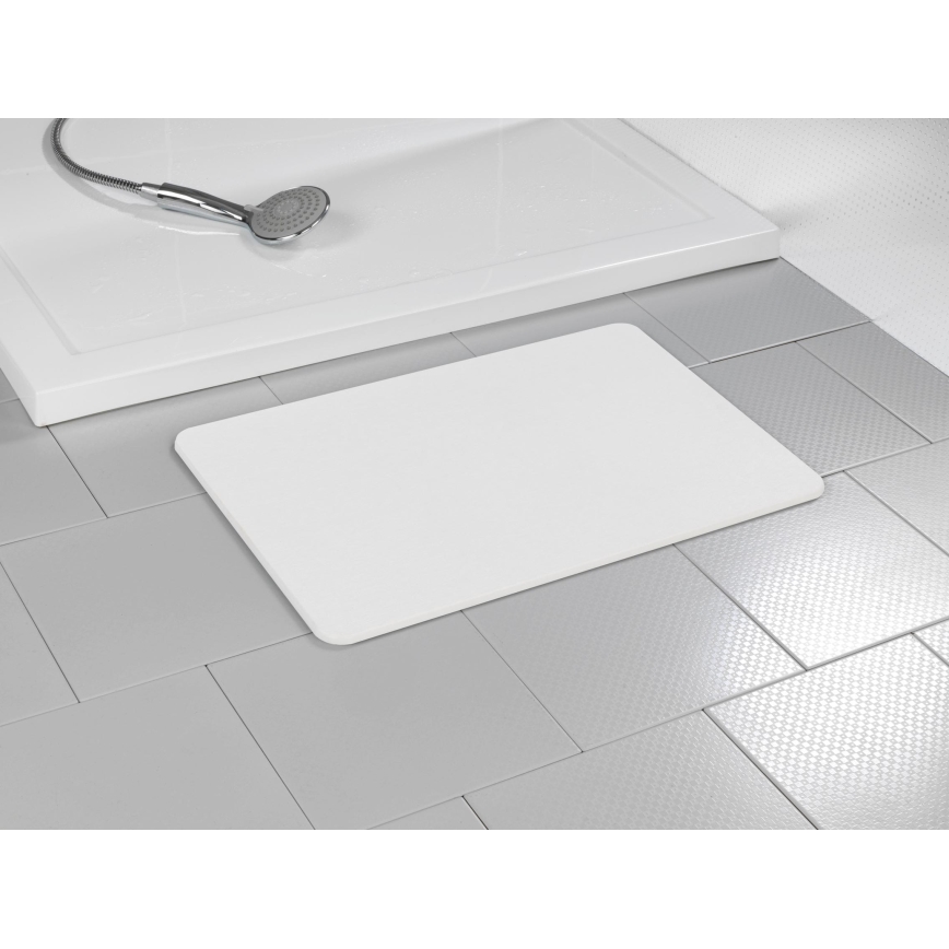 WENKO 24935100-SIMI badmat 39x60 cm wit