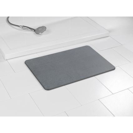WENKO 24936100-Badmat SIMI 39x60 cm grijs