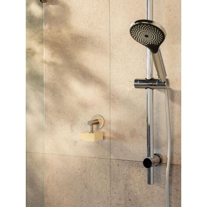 WENKO 24971100-Porte-savon TURBO-LOC 4,5x7 cm argenté