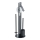 WENKO 24982800 - Ensemble WC RAVINA 20x70 cm inox/noir