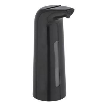 WENKO 25097100-Distributeur de savon LARINO 9x21,5 cm noir