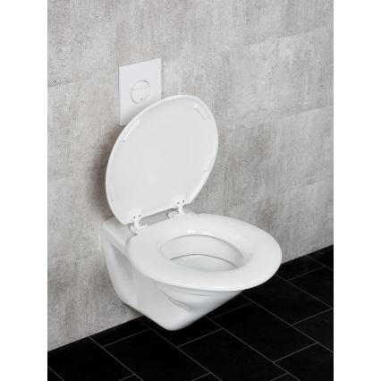 WENKO 25112100 - WC-bril TORINO 44 x 43,5 cm wit