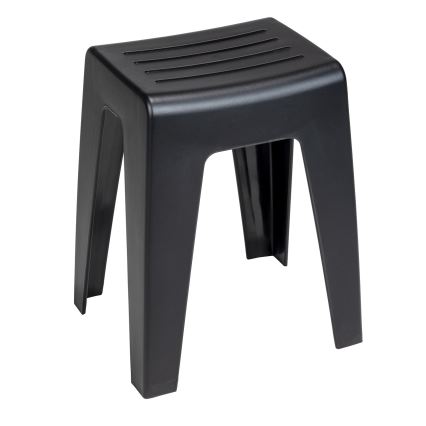 WENKO 25156100 - Kruk KUMBA 38x47 cm zwart
