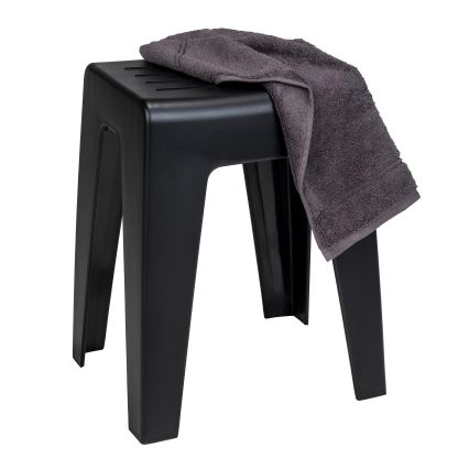 WENKO 25156100 - Tabouret KUMBA 38x47 cm noir