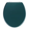 WENKO 25171100-WC abattant PRIMA pour WC 37 x 41 cm vert/argenté