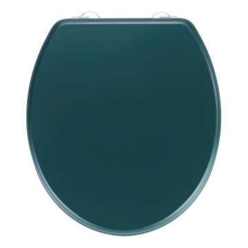 WENKO 25171100-WC wc-bril PRIMA 37x41 cm groen/zilver