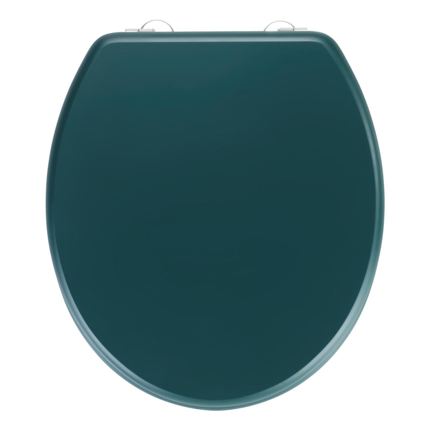 WENKO 25171100-WC wc-bril PRIMA 37x41 cm groen/zilver