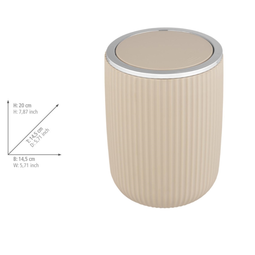 WENKO 25186100 - Mand AGROPOLI 14,5x20 cm beige