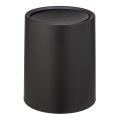 WENKO 25208100 - Corbeille ATRI 21 x 25,5 cm noire