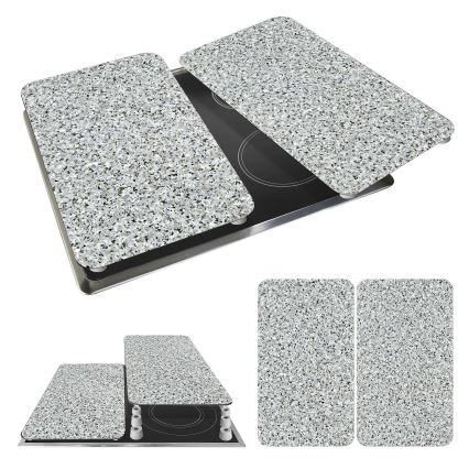 WENKO 2521120500-Afdekplaat - NEUTRAL 30x52 cm graniet/veelkleurig