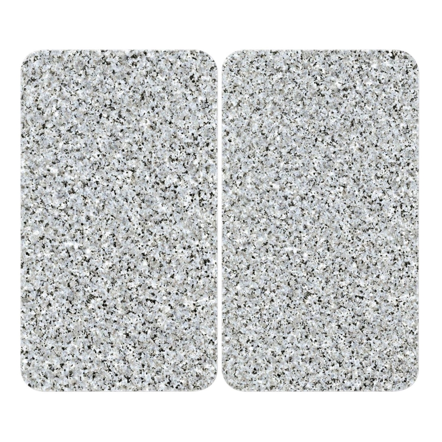 WENKO 2521120500 - Couvercle de plaque ABDECKPLATTE - NEUTRE 30x52 cm granite/multicolore