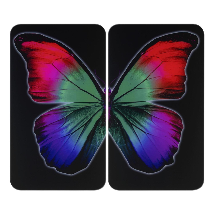 WENKO 2521474500 - Afdekplaat ABDECKPLATTE - GRAFIK 30x52 cm veelkleurig