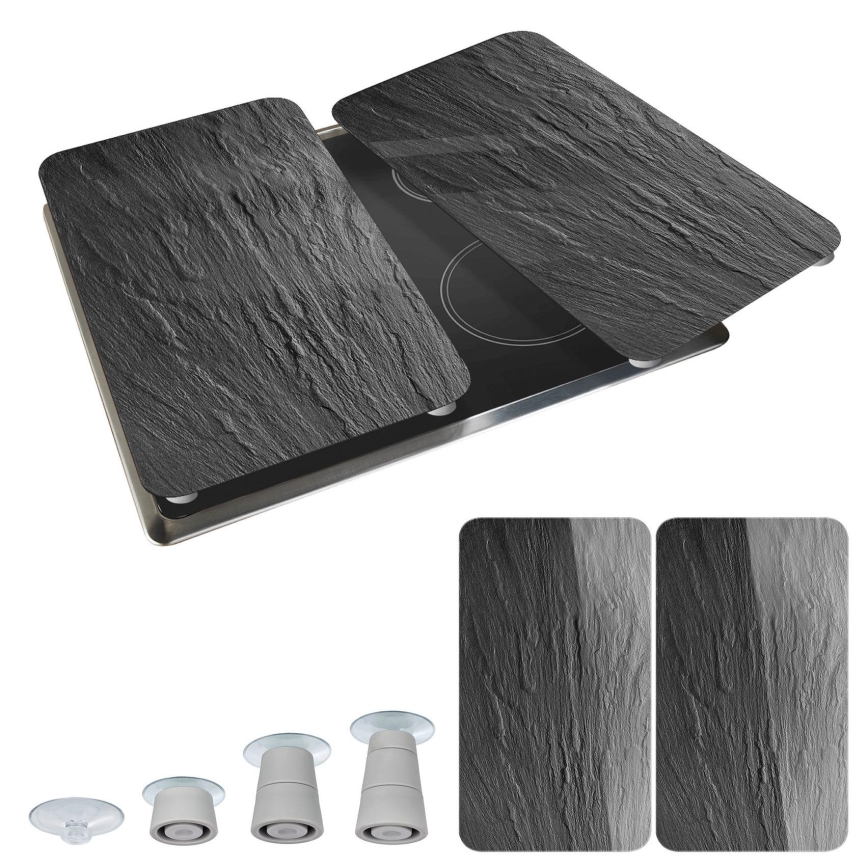 WENKO 2521480100 - Afdekplaat 30 x 52 cm, kleurrijk/grijs/helder