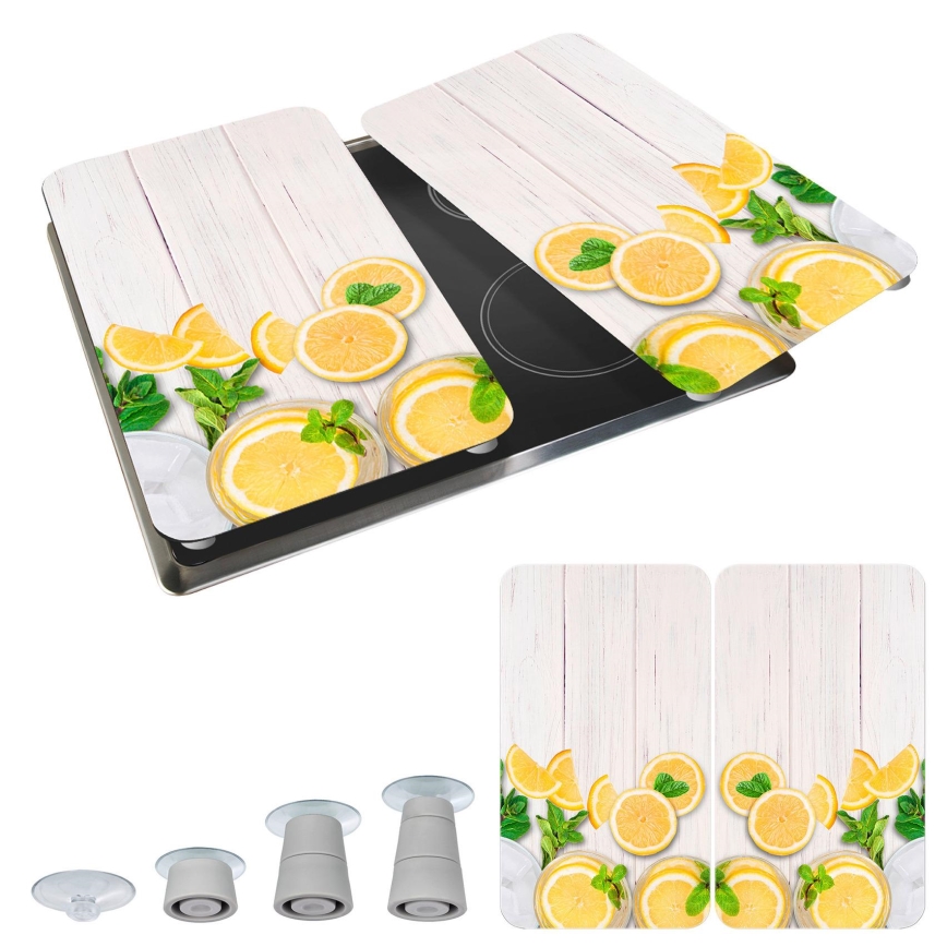 WENKO 2521512500 - Plaque de recouvrement alimentaire 30x52 cm multicolore