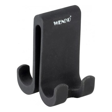 WENKO 25229100-Haak VERNA DUO 5x9,5 cm zwart
