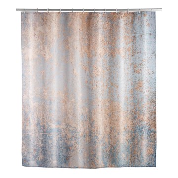 WENKO 25239100 - Rideau de douche AGATE 180x200 cm multicolore