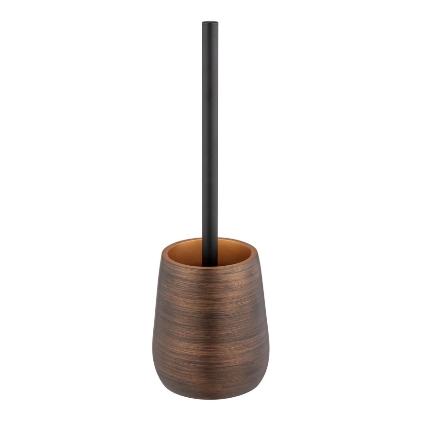 WENKO 25354100 - WC-borstel PALENA 12,5x37 cm bronskleurig