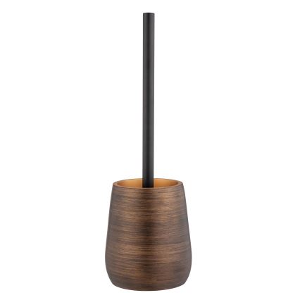 WENKO 25354100 - WC-borstel PALENA 12,5x37 cm bronskleurig