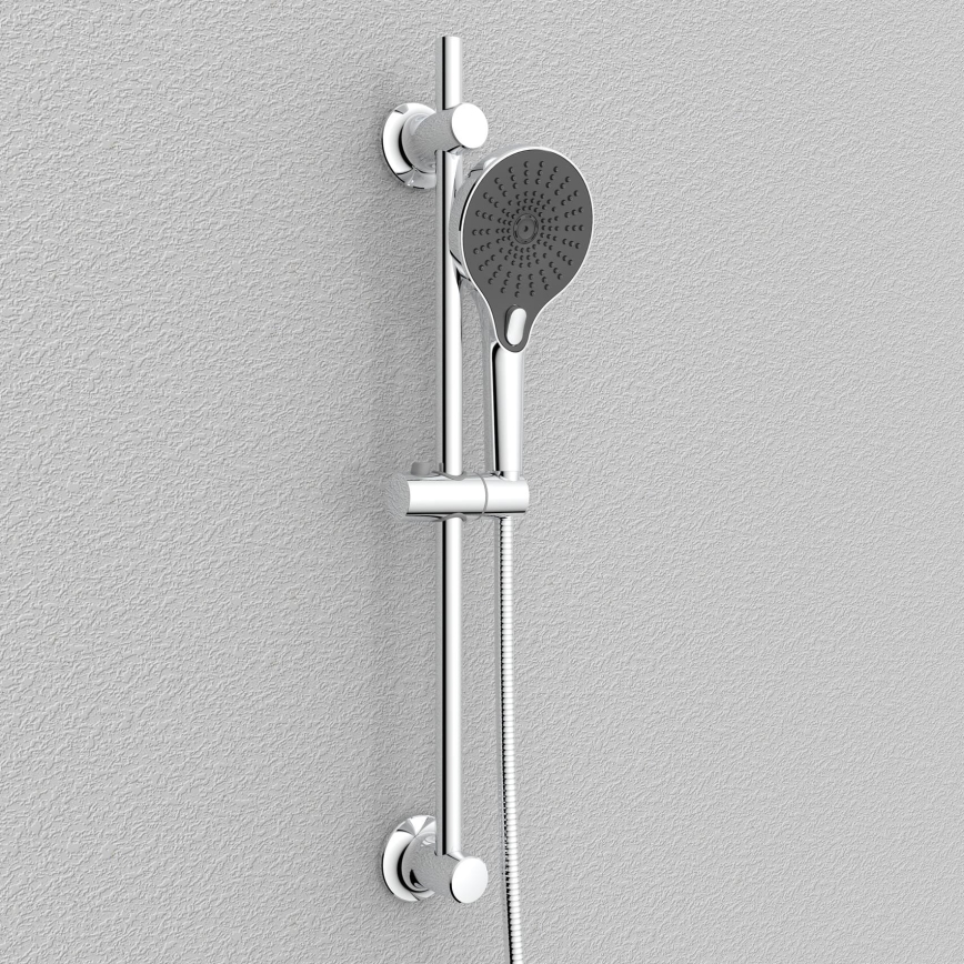 WENKO 25462100 - Barre de douche LIBERTÀ 70 cm chrome brillant
