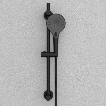 WENKO 25463100 - Douchestang LIBERTÀ 70 cm zwart