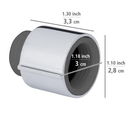 WENKO 25480100 – Régulateur WATERSAVING SYSTEM argenté