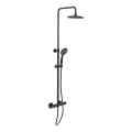 WENKO 25484100 - Douchesysteem WATERSAVING SYSTEM 12x120 cm zwart