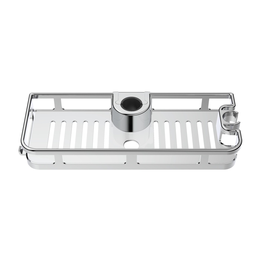 WENKO 25490100 - Wandplank LIBERTÀ 28,5x11,5 cm glanzend chroom