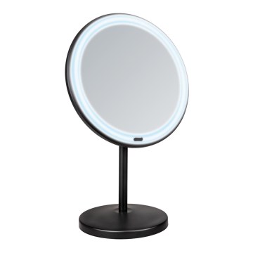 WENKO 25523100 - Spiegel ONNO 20x34 cm zwart