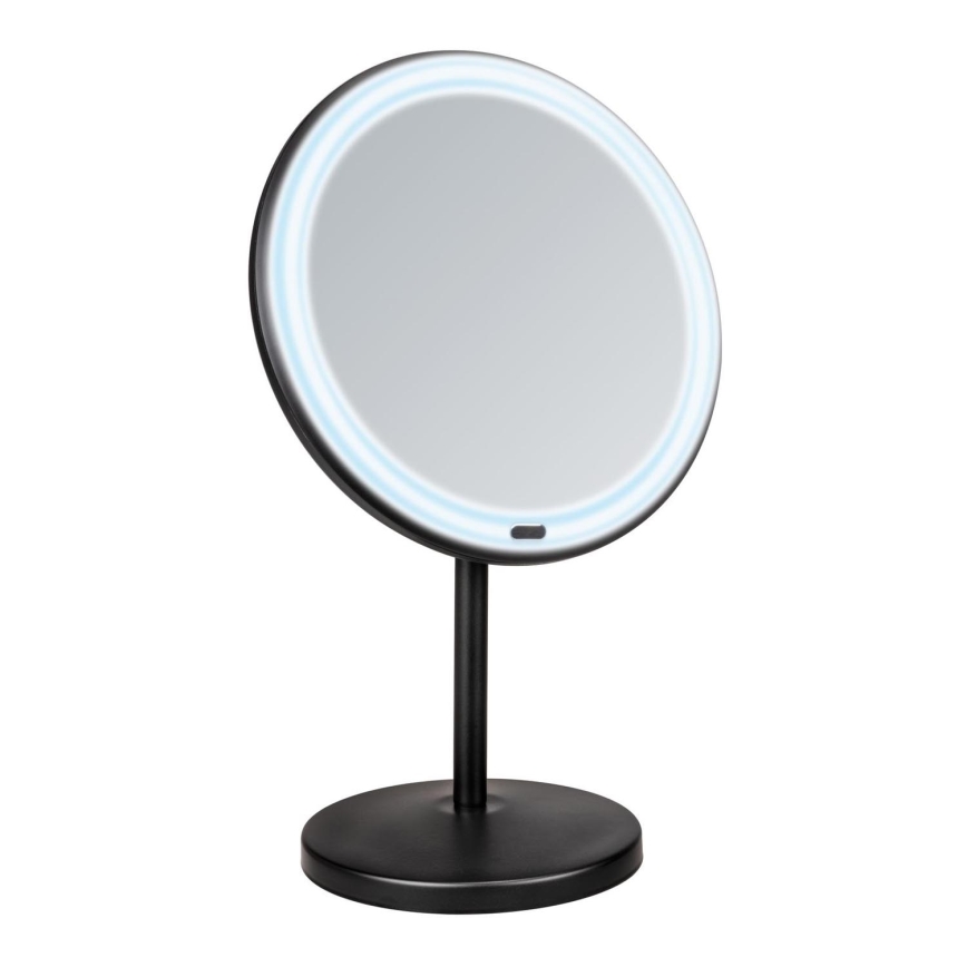 WENKO 25523100 - Spiegel ONNO 20x34 cm zwart