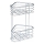 WENKO 25569100 - Étagère d'angle TRESTINA 25 x 35 cm inox/argenté