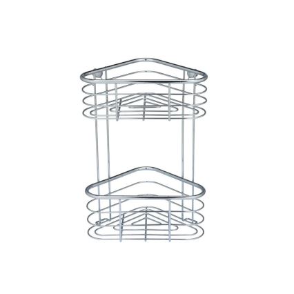 WENKO 25569100-Hoekrek TRESTINA 25x35 cm roestvrij staal/zilverkleurig
