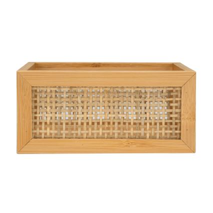 WENKO 25601100 - Zeepbakje voor in bad ALLEGRE 15x7 cm bruin