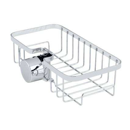 WENKO 25678100 - Mand FLORESTA 24x14 cm zilverkleurig