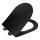 WENKO 26029100 - Abattant WC GALATI 46x36 cm noir