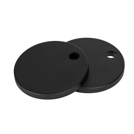 WENKO 26029100 - Abattant WC GALATI 46x36 cm noir