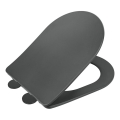 WENKO 26030100 - Abattant WC GALATI 46 x 36 cm anthracite