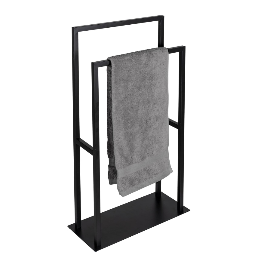 WENKO 26056100 - Porte-serviettes RIVALTA 46 x 80 cm inox/noir