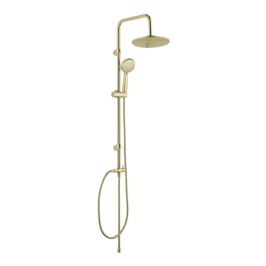 WENKO 26182100 - Système de douche YOUNG LINE 101 cm doré